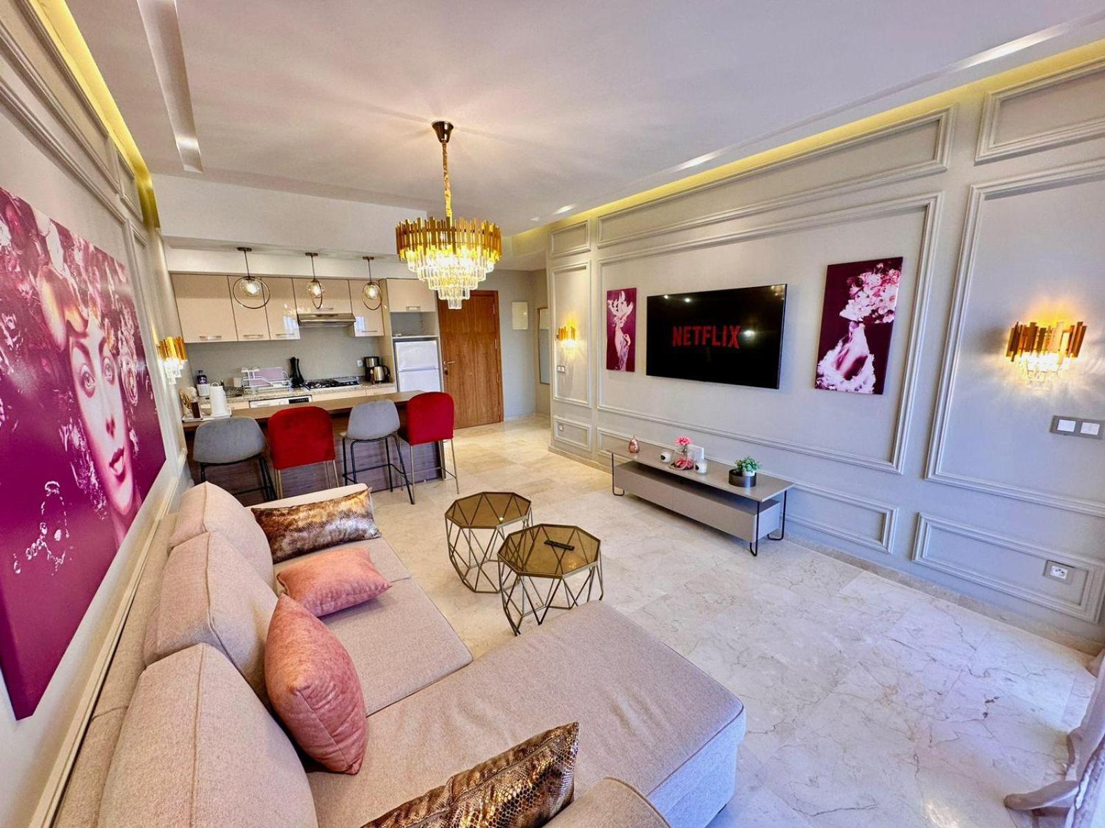 Appartement Luxueux Avec Piscine 10 Minutes Du Centre Ville Marrakesh Exterior photo
